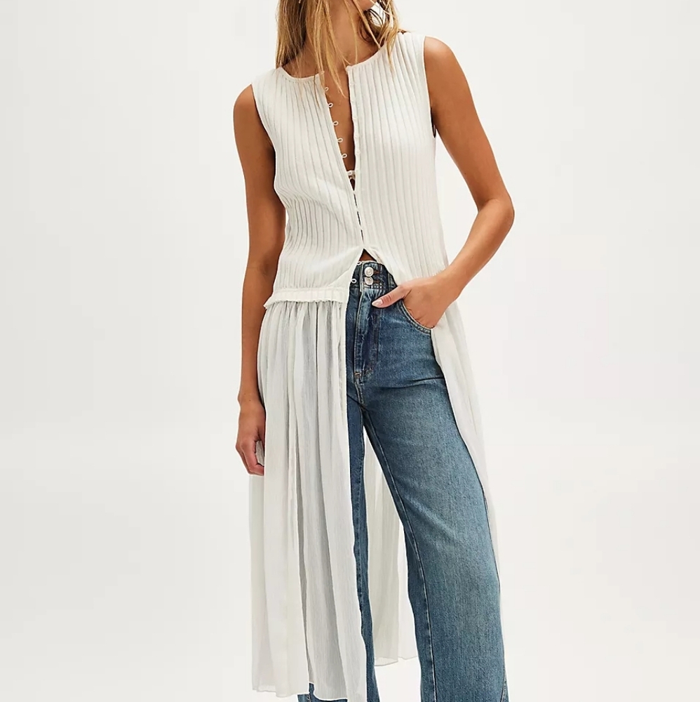 NWT Free People Twice As Nice Top